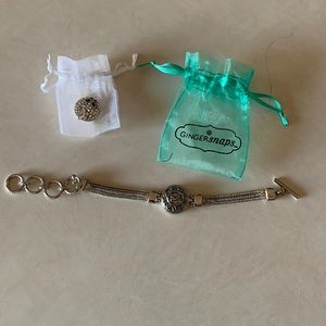 Ginger Snaps Bracelet with 2 Buttons